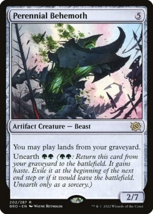 Perennial Behemoth - Foil<br /><span class="collector-number">Collector No. 202</span>