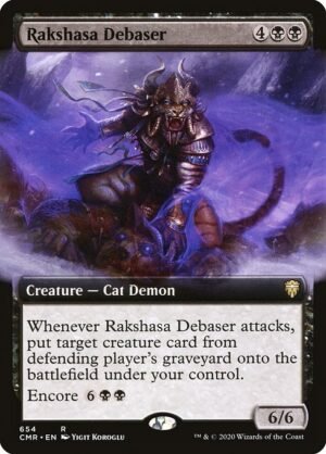 Rakshasa Debaser<br /><span class="collector-number">Collector No. 654</span>
