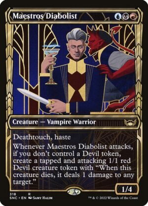 Maestros Diabolist - Foil<br /><span class="collector-number">Collector No. 318</span>