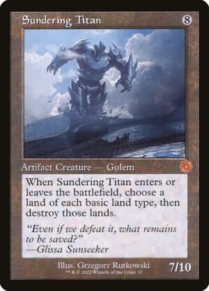 Sundering Titan<br /><span class="collector-number">Collector No. 57</span>