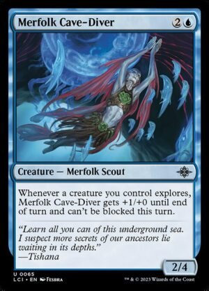 Merfolk Cave-Diver<br /><span class="collector-number">Collector No. 65</span>