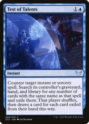 Test of Talents<br /><span class="collector-number">Collector No. 59</span>