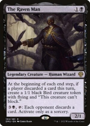 The Raven Man - Foil<br /><span class="collector-number">Collector No. 103</span>