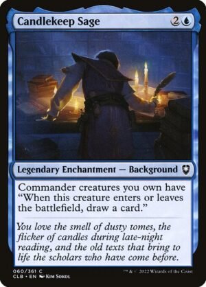 Candlekeep Sage<br /><span class="collector-number">Collector No. 60</span>
