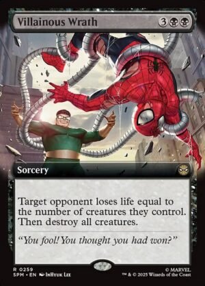 Villainous Wrath - Foil<br /><span class="collector-number">Collector No. 259</span>
