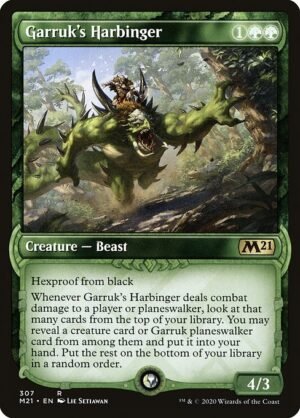Garruk's Harbinger<br /><span class="collector-number">Collector No. 307</span>