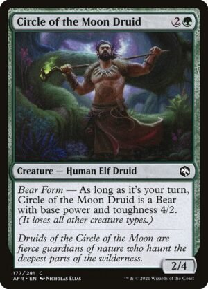 Circle of the Moon Druid<br /><span class="collector-number">Collector No. 177</span>