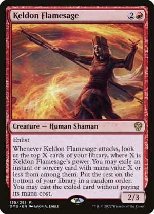 Keldon Flamesage - Foil<br /><span class="collector-number">Collector No. 135</span>