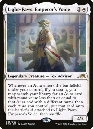 Light-Paws, Emperor's Voice - Foil<br /><span class="collector-number">Collector No. 25p</span>