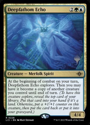 Deepfathom Echo<br /><span class="collector-number">Collector No. 228p</span>