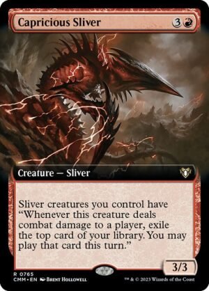 Capricious Sliver - Foil<br /><span class="collector-number">Collector No. 765</span>