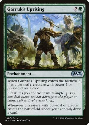 Garruk's Uprising<br /><span class="collector-number">Collector No. 186</span>