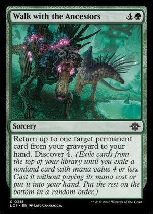 Walk with the Ancestors<br /><span class="collector-number">Collector No. 218</span>