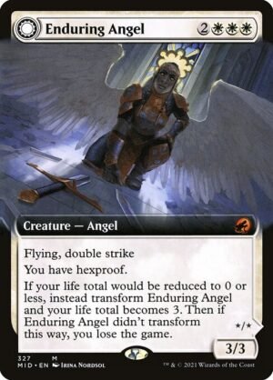 Enduring Angel // Angelic Enforcer<br /><span class="collector-number">Collector No. 327</span>