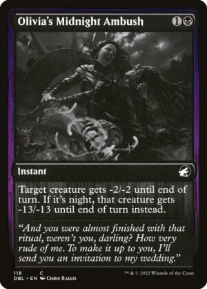 Olivia's Midnight Ambush - Foil<br /><span class="collector-number">Collector No. 118</span>