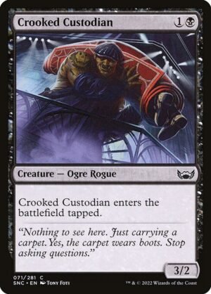 Crooked Custodian<br /><span class="collector-number">Collector No. 71</span>