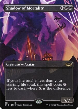 Shadow of Mortality - Foil<br /><span class="collector-number">Collector No. 287</span>