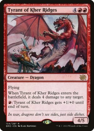 Tyrant of Kher Ridges - Foil<br /><span class="collector-number">Collector No. 154</span>
