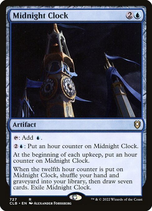 Midnight Clock<br /><span class="collector-number">Collector No. 727</span>