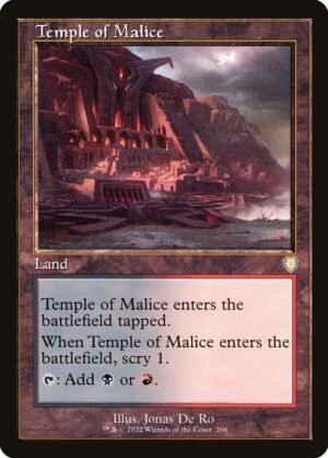 Temple of Malice<br /><span class="collector-number">Collector No. 208</span>