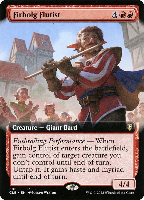Firbolg Flutist<br /><span class="collector-number">Collector No. 582</span>