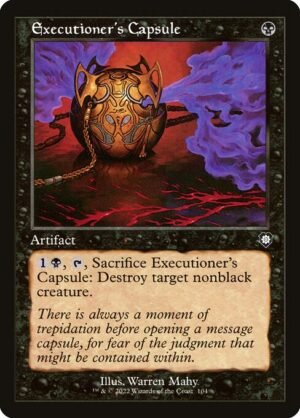 Executioner's Capsule<br /><span class="collector-number">Collector No. 104</span>