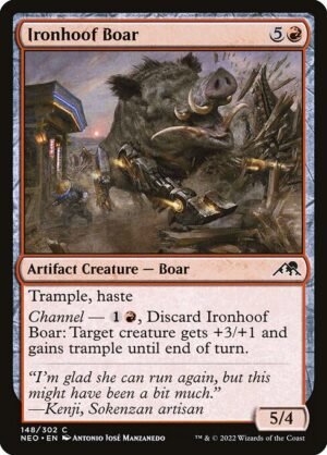 Ironhoof Boar<br /><span class="collector-number">Collector No. 148</span>