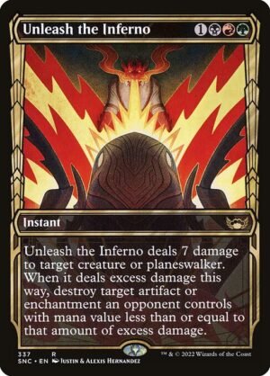 Unleash the Inferno - Foil<br /><span class="collector-number">Collector No. 337</span>