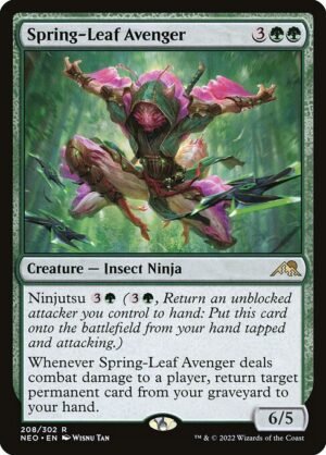 Spring-Leaf Avenger - Foil<br /><span class="collector-number">Collector No. 208</span>