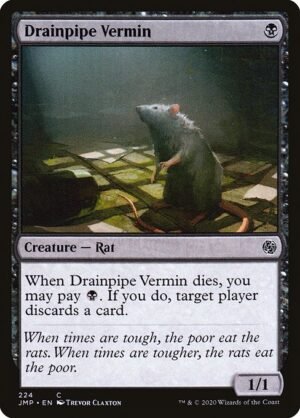 Drainpipe Vermin<br /><span class="collector-number">Collector No. 224</span>
