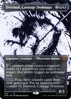 Drivnod, Carnage Dominus<br /><span class="collector-number">Collector No. 305</span>