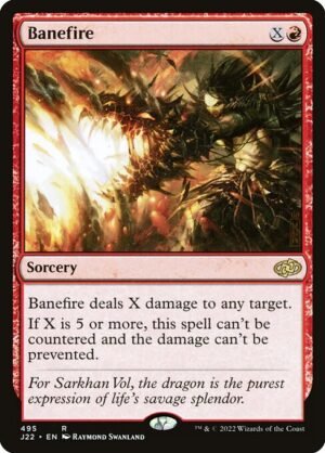 Banefire<br /><span class="collector-number">Collector No. 495</span>