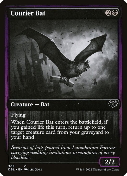 Courier Bat<br /><span class="collector-number">Collector No. 369</span>