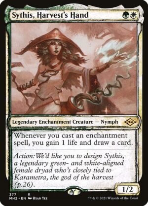 Sythis, Harvest's Hand - Foil<br /><span class="collector-number">Collector No. 377</span>
