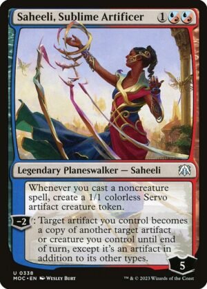 Saheeli, Sublime Artificer<br /><span class="collector-number">Collector No. 338</span>