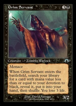 Grim Servant<br /><span class="collector-number">Collector No. 409</span>