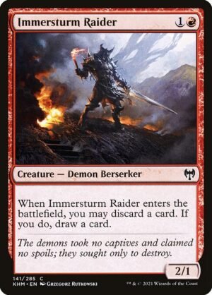 Immersturm Raider<br /><span class="collector-number">Collector No. 141</span>