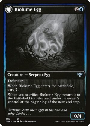 Biolume Egg // Biolume Serpent - Foil<br /><span class="collector-number">Collector No. 316</span>