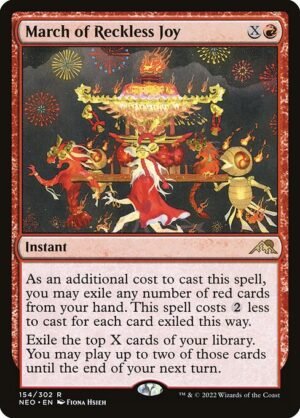 March of Reckless Joy<br /><span class="collector-number">Collector No. 154</span>