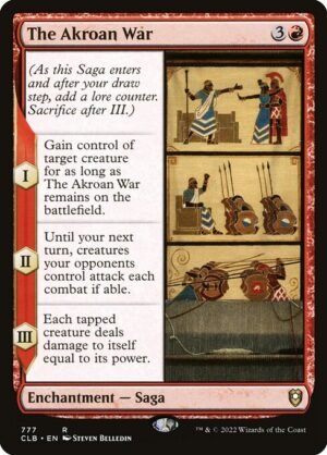 The Akroan War<br /><span class="collector-number">Collector No. 777</span>