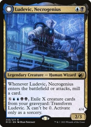 Ludevic, Necrogenius // Olag, Ludevic's Hubris - Foil<br /><span class="collector-number">Collector No. 233</span>
