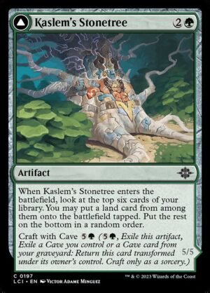 Kaslem's Stonetree // Kaslem's Strider<br /><span class="collector-number">Collector No. 197</span>