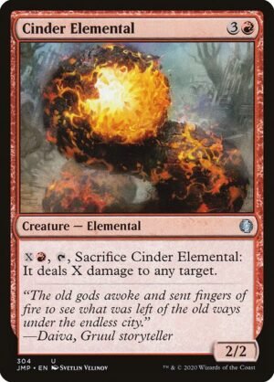 Cinder Elemental<br /><span class="collector-number">Collector No. 304</span>
