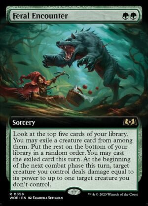 Feral Encounter<br /><span class="collector-number">Collector No. 356</span>