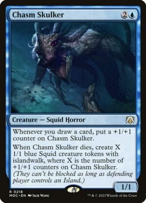 Chasm Skulker<br /><span class="collector-number">Collector No. 218</span>
