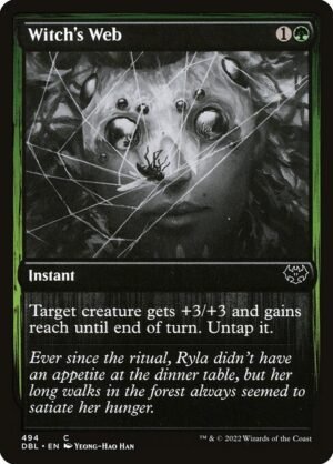 Witch's Web - Foil<br /><span class="collector-number">Collector No. 494</span>