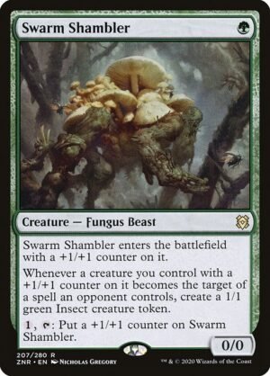 Swarm Shambler - Foil<br /><span class="collector-number">Collector No. 207</span>