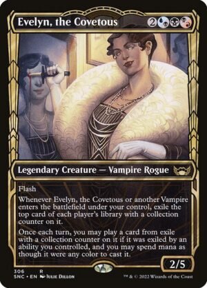 Evelyn, the Covetous - Foil<br /><span class="collector-number">Collector No. 306</span>