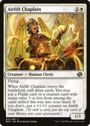 Airlift Chaplain<br /><span class="collector-number">Collector No. 2</span>
