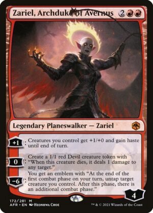 Zariel, Archduke of Avernus - Foil<br /><span class="collector-number">Collector No. 172</span>